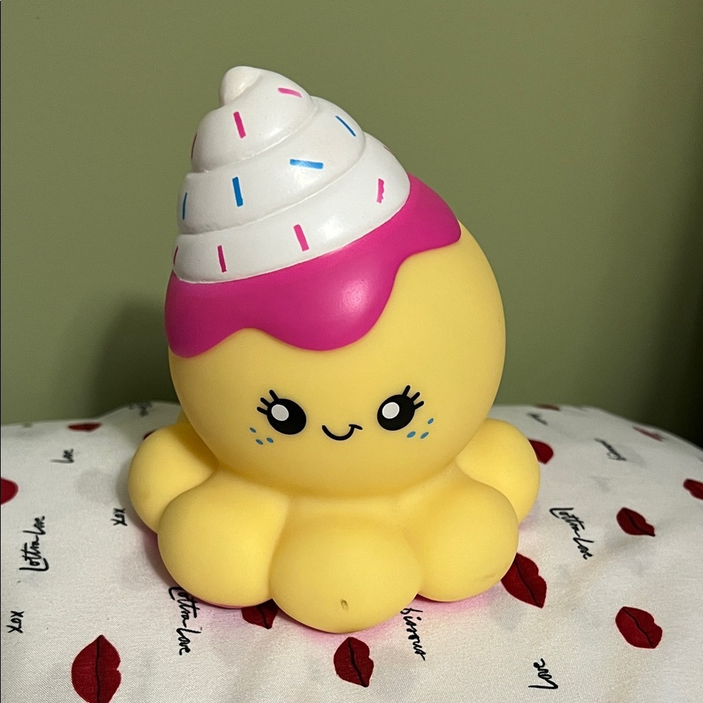 Yellow Octopus Toy